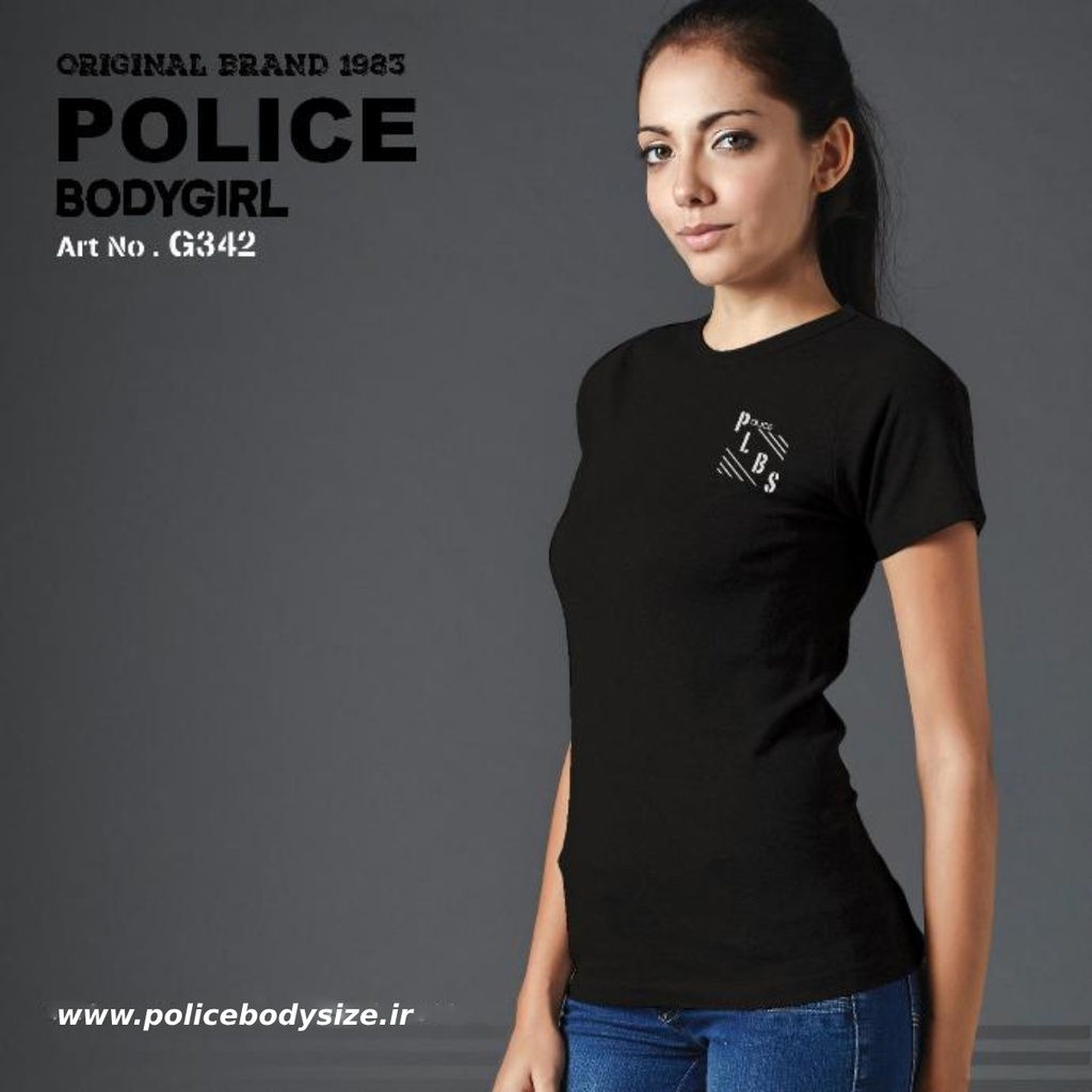 تی شرت زنانه پلیس - G342