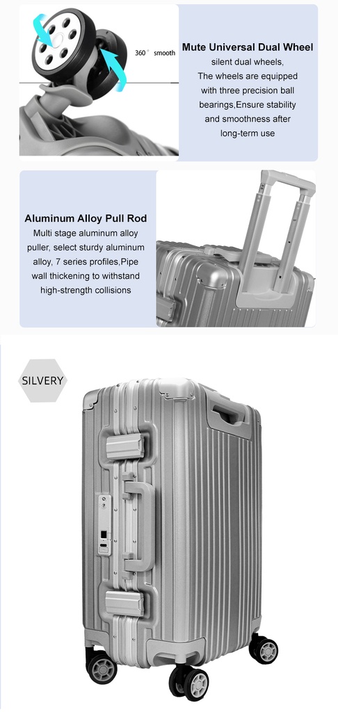 Travel suitcase	چمدان مسافرتی FL-T1-B