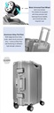 Travel suitcase	چمدان مسافرتی FL-T1-B