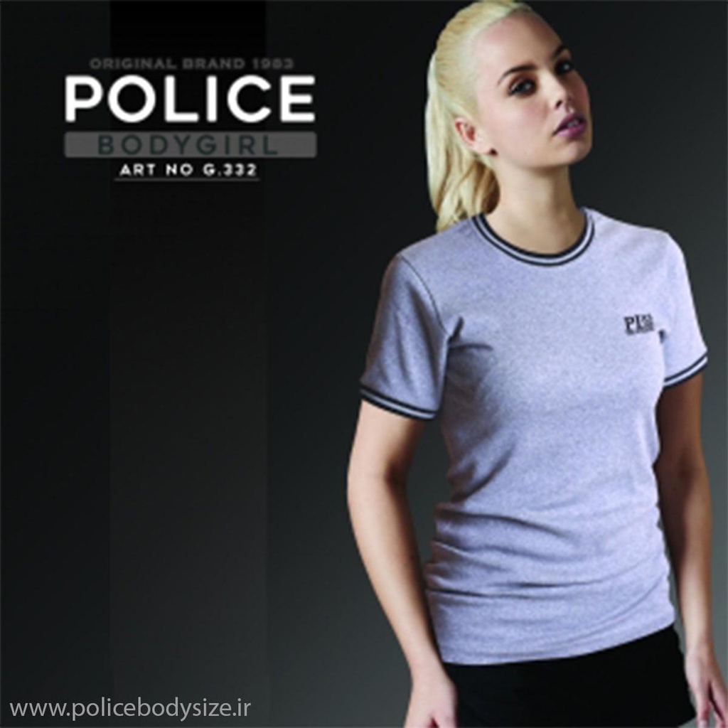 تی شرت زنانه پلیس   - G332