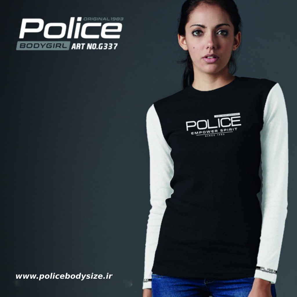 تی شرت زنانه پلیس   - G337