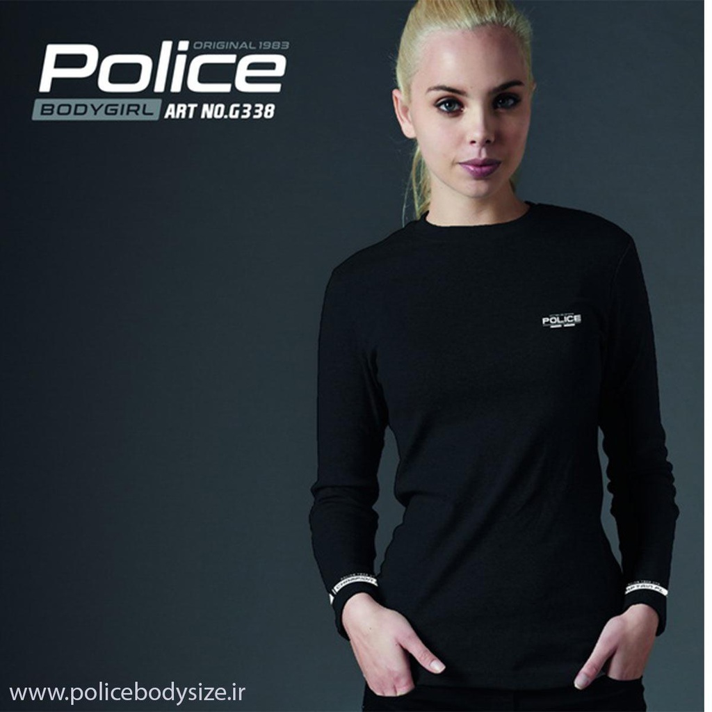 تی شرت پلیس زنانه  - G338