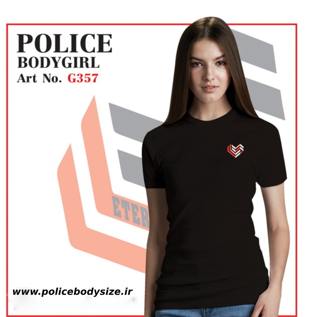 تی شرت زنانه پلیس - G357