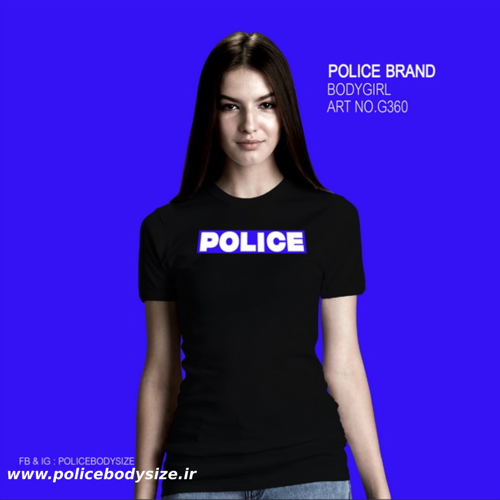 تی شرت پلیس زنانه  - G360