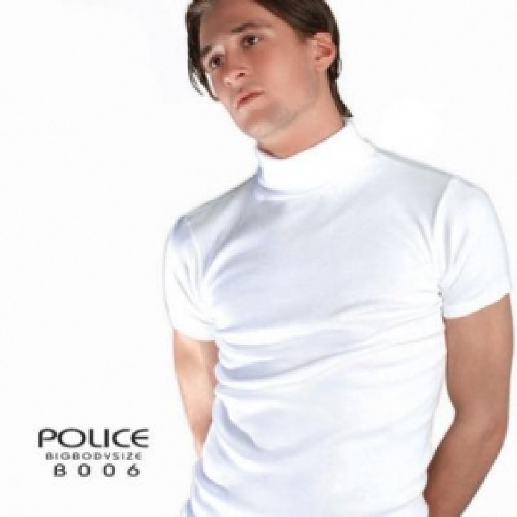 تی شرت پلیس  مردانه  - B006 (BIG SIZE بیگ سایز)