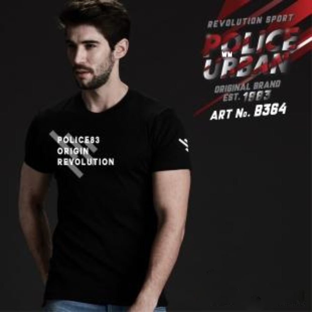 تی شرت پلیس مردانه  - B364