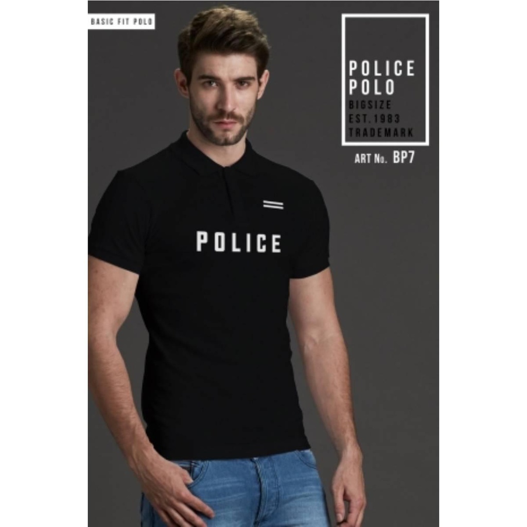 پولوشرت پلیس مردانه - BP7 (BIG SIZE بیگ سایز)