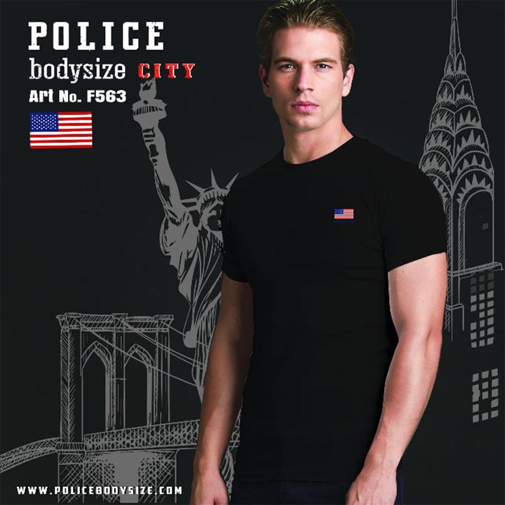 تی شرت پلیس مردانه  - F563