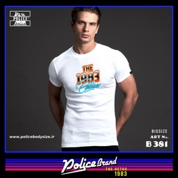 [B381] تی شرت مردانه پلیس  - B381 (BIG SIZE بیگ سایز)