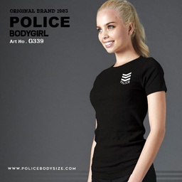 [G339] تی شرت زنانه پلیس   - G339