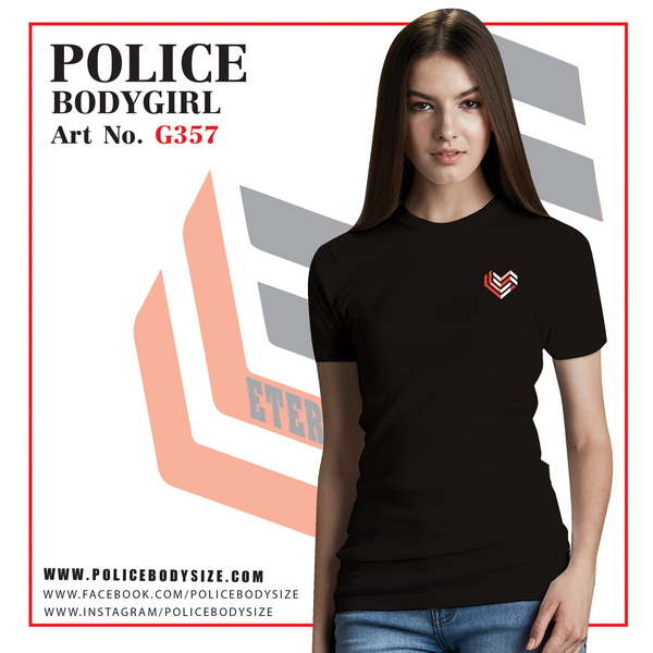 [G357] تی شرت زنانه پلیس - G357