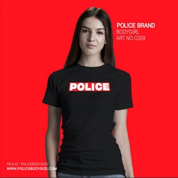 [G359] تی شرت پلیس زنانه  - G359