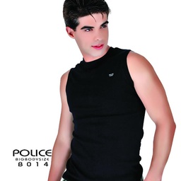 [B014] تیشرت استین حلقه ای مردانه پلیس - B014(BIG SIZE بیگ سایز)