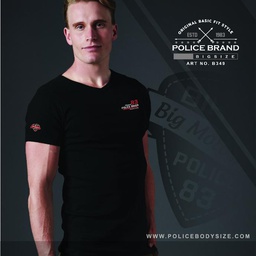 [B349] تی شرت پلیس مردانه  - B349 (BIG SIZE بیگ سایز)