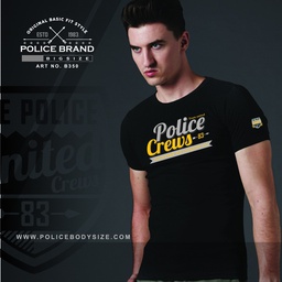 [B350] تی شرت مردانه پلیس  - B350 (BIG SIZE بیگ سایز)