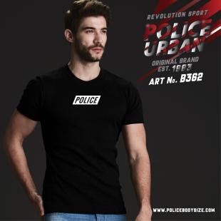 [B362] تی شرت مردانه پلیس  - B362 (BIG SIZE بیگ سایز)