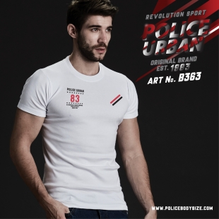 [B363] تی شرت پلیس  مردانه  - B363 (BIG SIZE بیگ سایز)