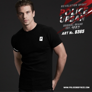 [B365] تی شرت  پلیس مردانه  - B365 (BIG SIZE بیگ سایز)
