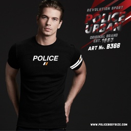 [B366] تی شرت پلیس مردانه  - B366 (BIG SIZE بیگ سایز)