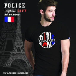 [B369] تی شرت مردانه پلیس  - B369 (BIG SIZE بیگ سایز)