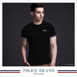 [B379] تی شرت پلیس مردانه  - B379 (BIG SIZE بیگ سایز)