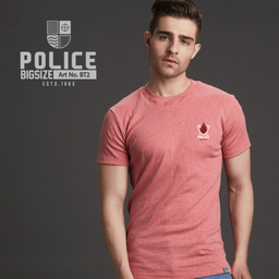 [BT2] تی شرت مردانه پلیس  - BT2 (BIG SIZE بیگ سایز)