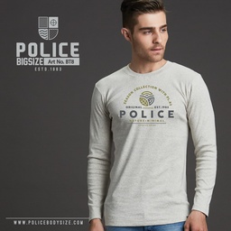 [BT8] تی شرت مردانه پلیس  - BT8 (BIG SIZE بیگ سایز)