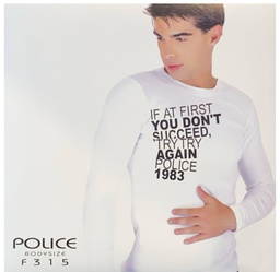 [F315] تی شرت استین بلند مردانه برند پلیس  - F315