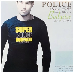 [F365] تی شرت  استین بلند پلیس مردانه  - F365