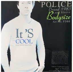 [F366] تی شرت  استین بلند پلیس مردانه  - F366