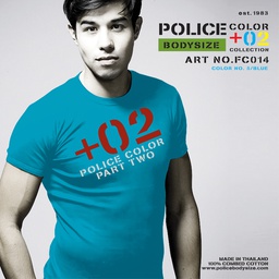 [FC014] تی شرت پلیس مردانه  - FC014 (BODYSIZE(S,M) سایز متوسط و کوچک)
