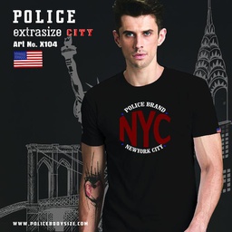 [X104] تی شرت پلیس مردانه  - X104