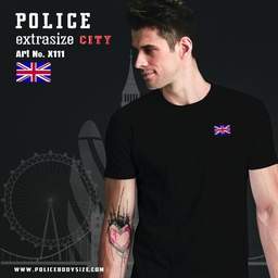 [X111] تی شرت مردانه پلیس - X111   (EXTRA SIZE  اکسترا سایز )
