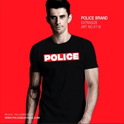 [X118] تی شرت مردانه  برند پلیس  - X118